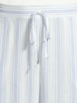 Yö- & Oloasut<A+more Marie-pyjamahousut OFFWHITE/BLUE