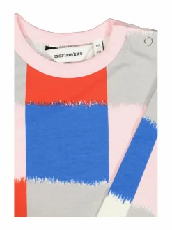 Bodyt & Potkupuvut<Marimekko Vinde Ostjakki -body 335 RED, OFF WHITE, BLUE, PINK