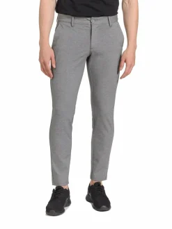 Housut<Only & Sons Mark Jersey -chinot MEDIUM GREY MELANGE