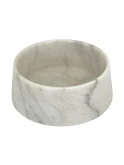 Studio Animaux Marmorinen design ruokakulho - Carrara white^ Ruokakupit Ja -Tarvikkeet