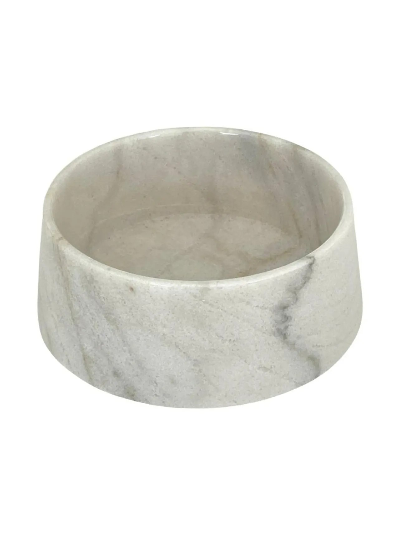 Studio Animaux Marmorinen design ruokakulho - Carrara white^ Ruokakupit Ja -Tarvikkeet