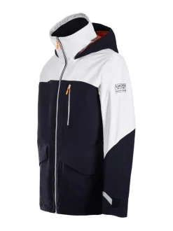 Urheilutakit<Luoto MASTO Miesten veneilytakki WHITE & NAVY