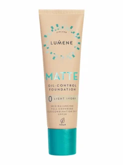 Kasvot<Lumene Matte Oil-control Foundation SPF20 -mattameikkivoide