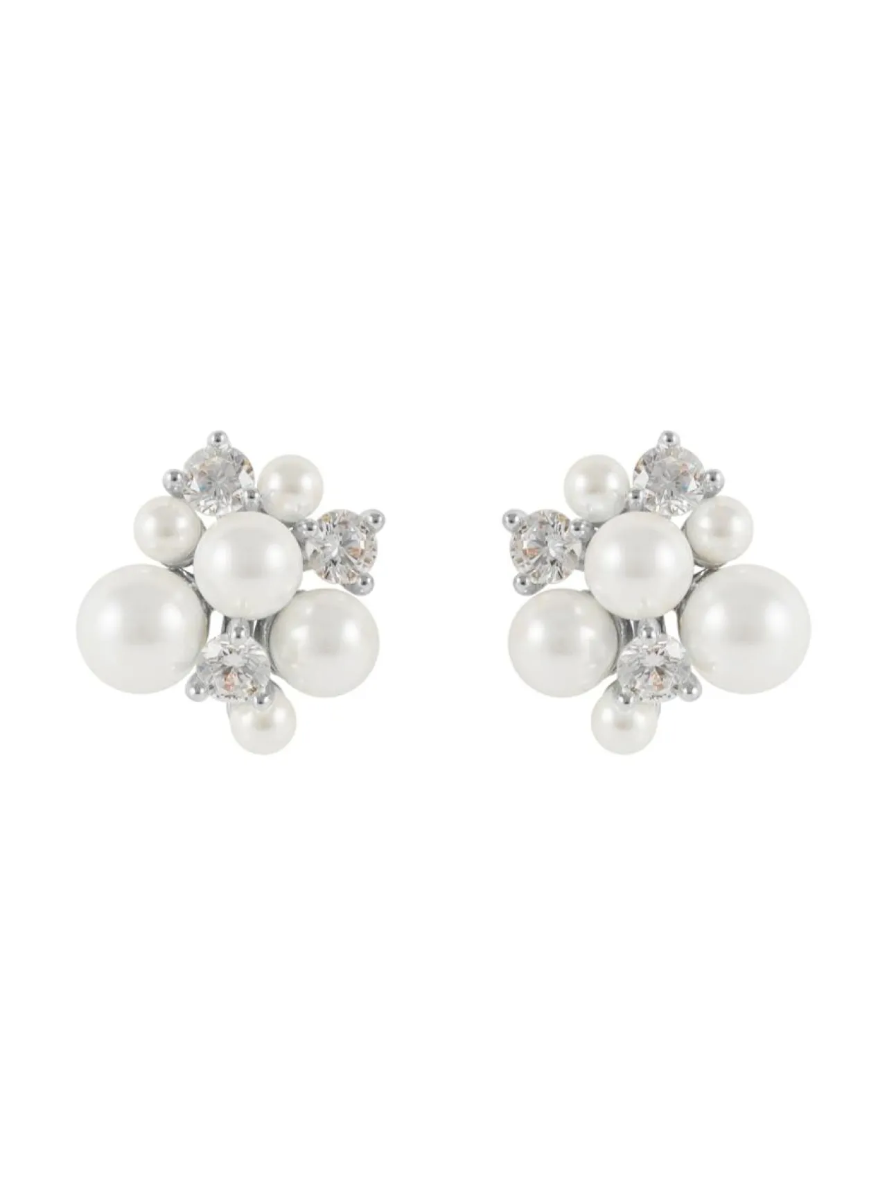 Snö Of Sweden Mayfair irregular pearl ear -^ Korut