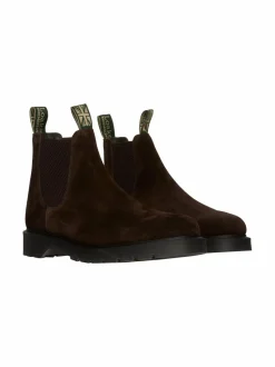 Nilkkurit<Loake McCauley-mokkanahkanilkkurit DKS DARK BROWN