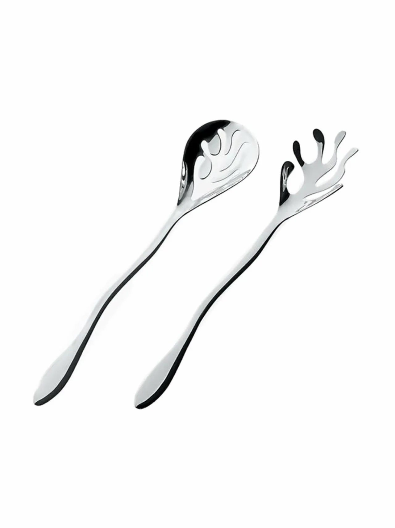 Aterimet & Tarjoiluvälineet<Alessi Mediterraneo-salaattiottimet TERÄS
