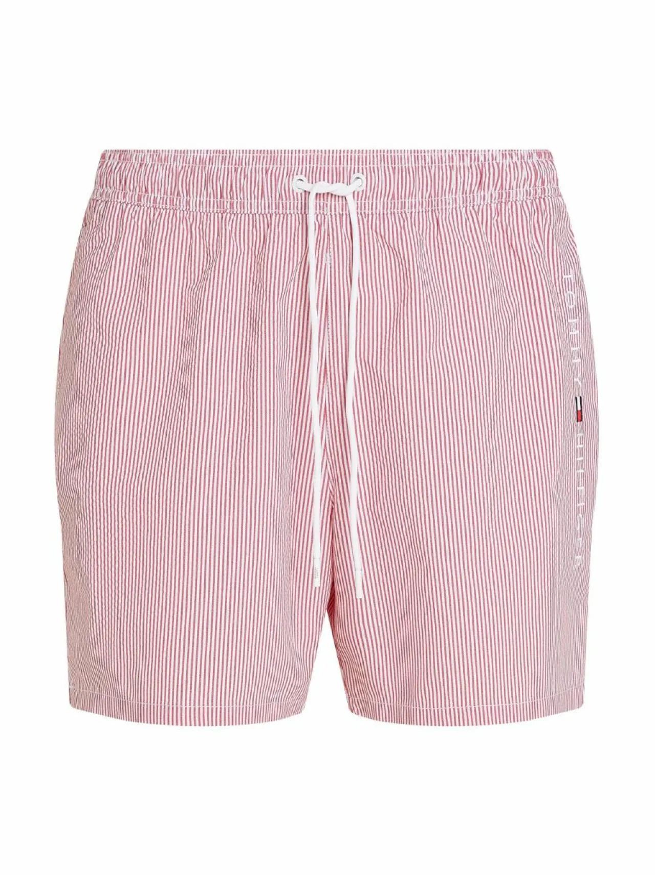 Uimahousut<Tommy Hilfiger Medium Drawstring Stripe -uimashortsit 0K9 ITHACA WHITE MEDIUM RED