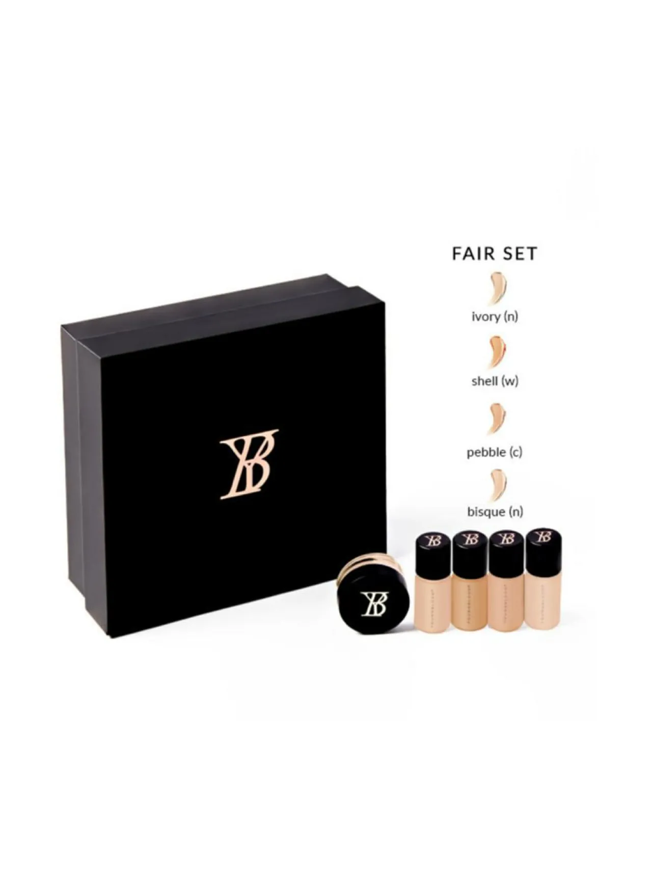 Meikkipakkaukset<Youngblood Meet Your Match Mini Kit Liquid -kokeilupakkaus nestemäisistä meikkivoiteista 4x3,5ml FAIR