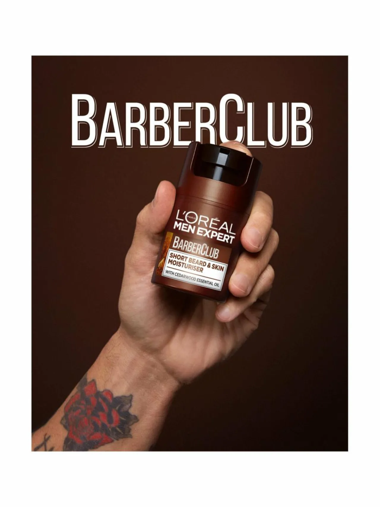 L'ORÉAL MEN EXPERT Men Expert BarberClub Short Beard & Skin Moisturiser -kosteusvoide parralle ja iholle^ Kasvojenhoito