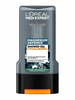 Vartalonhoito<L'ORÉAL MEN EXPERT Men Expert Magnesium Defense Hypoallergenic -suihkugeeli, 300 ml