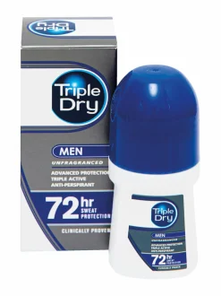 Deodorantit<Triple Dry Men Roll-On -antiperspirantti 50 ml
