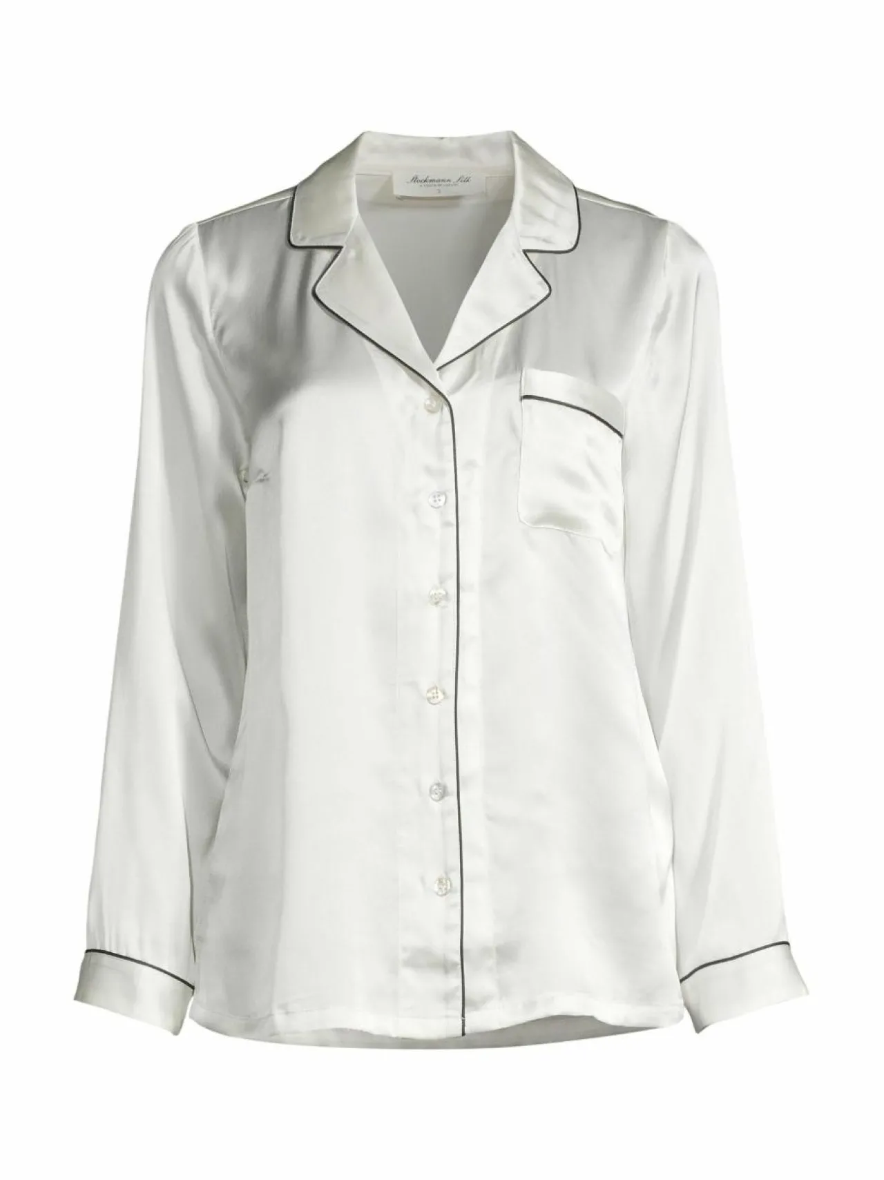 Yö- & Oloasut<Stockmann Silk Mercia-silkkipyjamasetti, lahjapakkauksessa WHITE