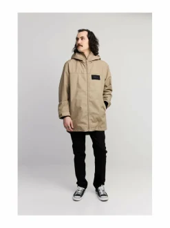 Takit<Makia Meridian- vettähylkivä takki 138 TAUPE