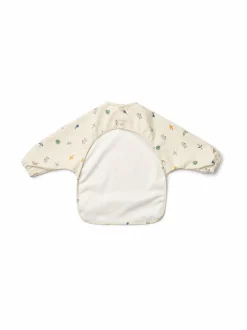 Lasten Ruokailu<Liewood Merle Printed Cape Bib -ruokailupaita 2330 AVIATOR / ECRU