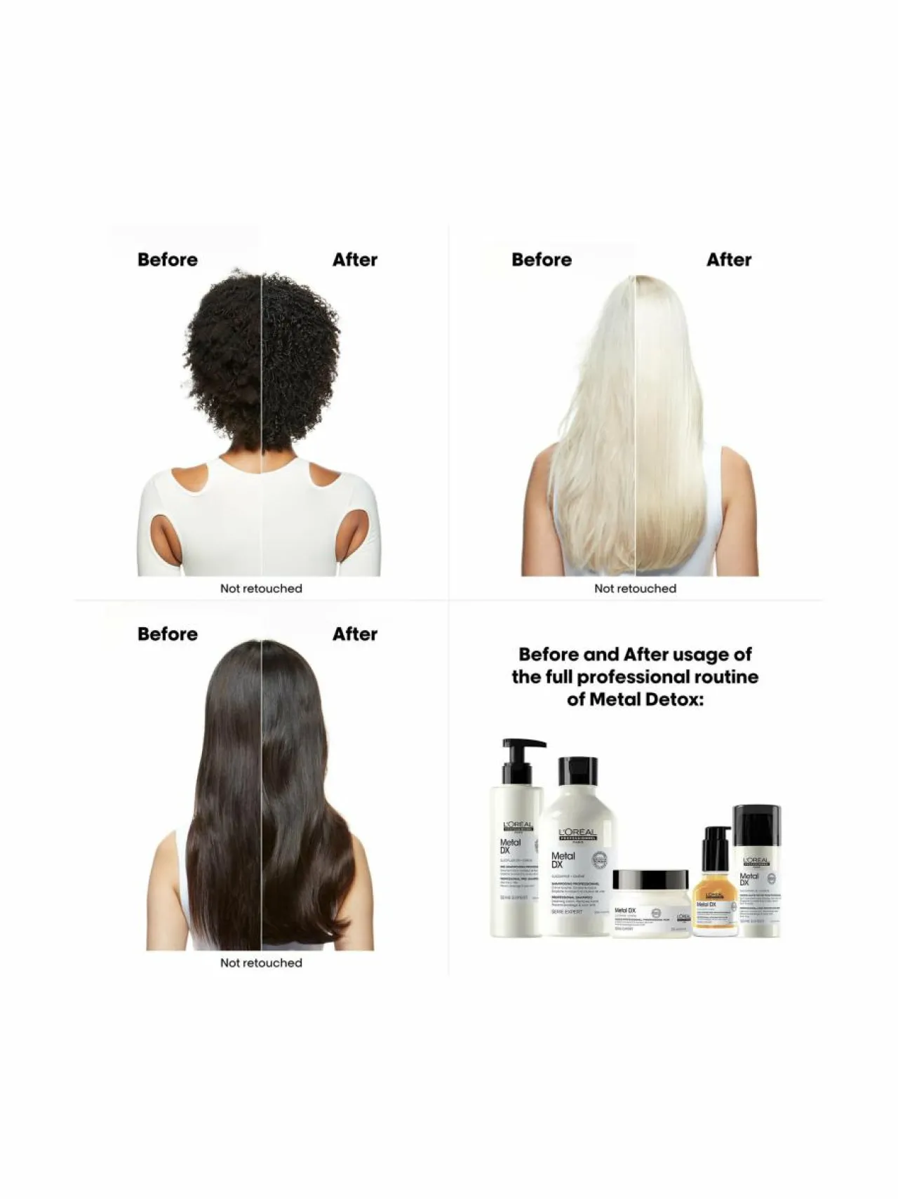 Hiustenhoitotuotteet<L'Oréal Professionnel Metal DX -shampoo 300 ml