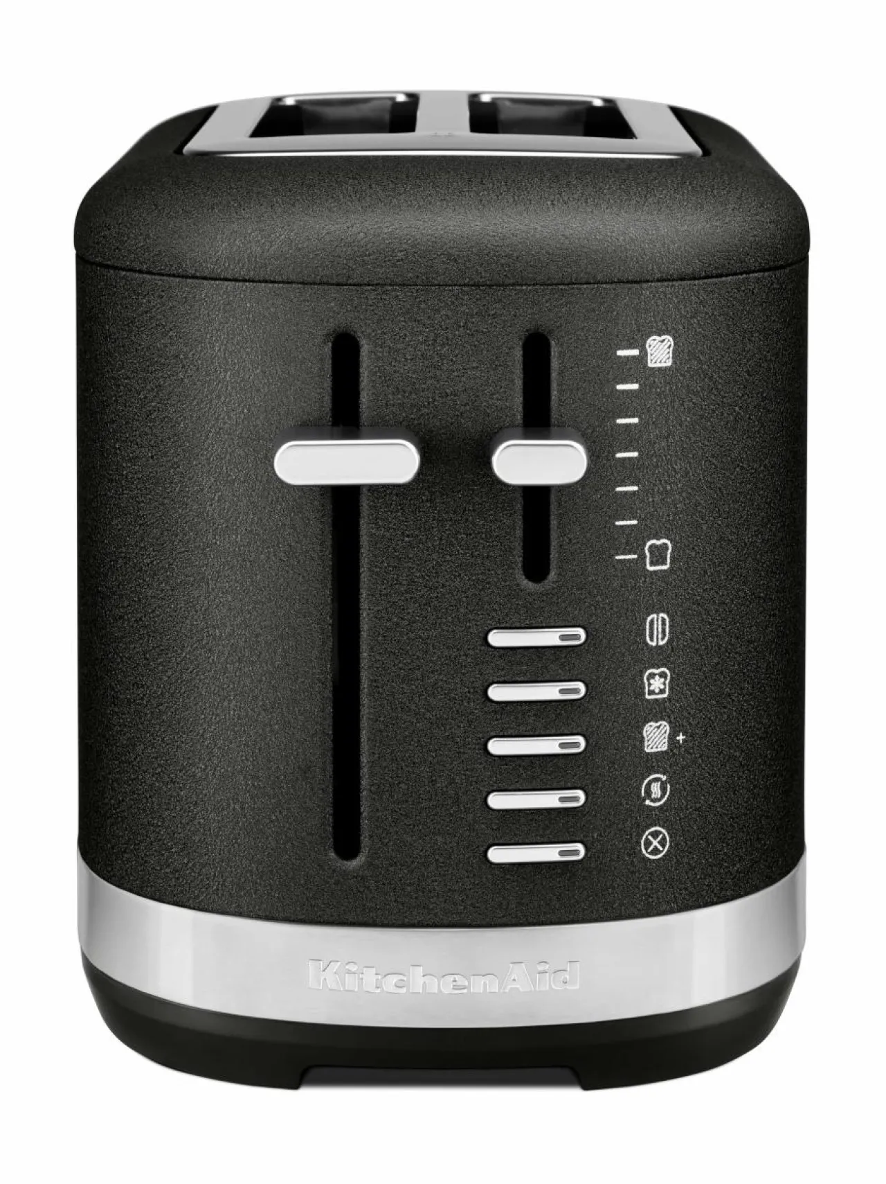 Leivänpaahtimet<KitchenAid Metal- leivänpaahdin 2 palalle CAST IRON BLACK