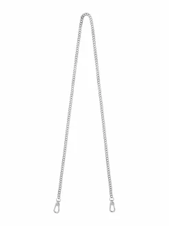 Laukkukorut<Longchamp Metal Shoulder Strap -ketjuolkahihna 120 cm 023 SILVER