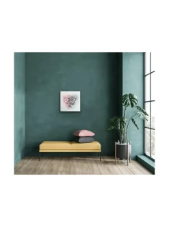 Annika Salmi Art Metallic heart 60x60 akustiikkateos^ Taulut & Julisteet