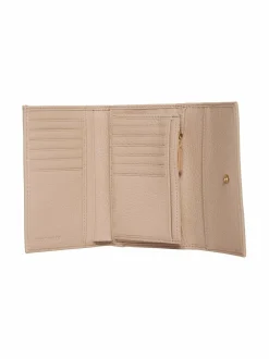 Lompakot & Kotelot<Coccinelle Metallic Soft Flap -nahkalompakko N12 NUDE