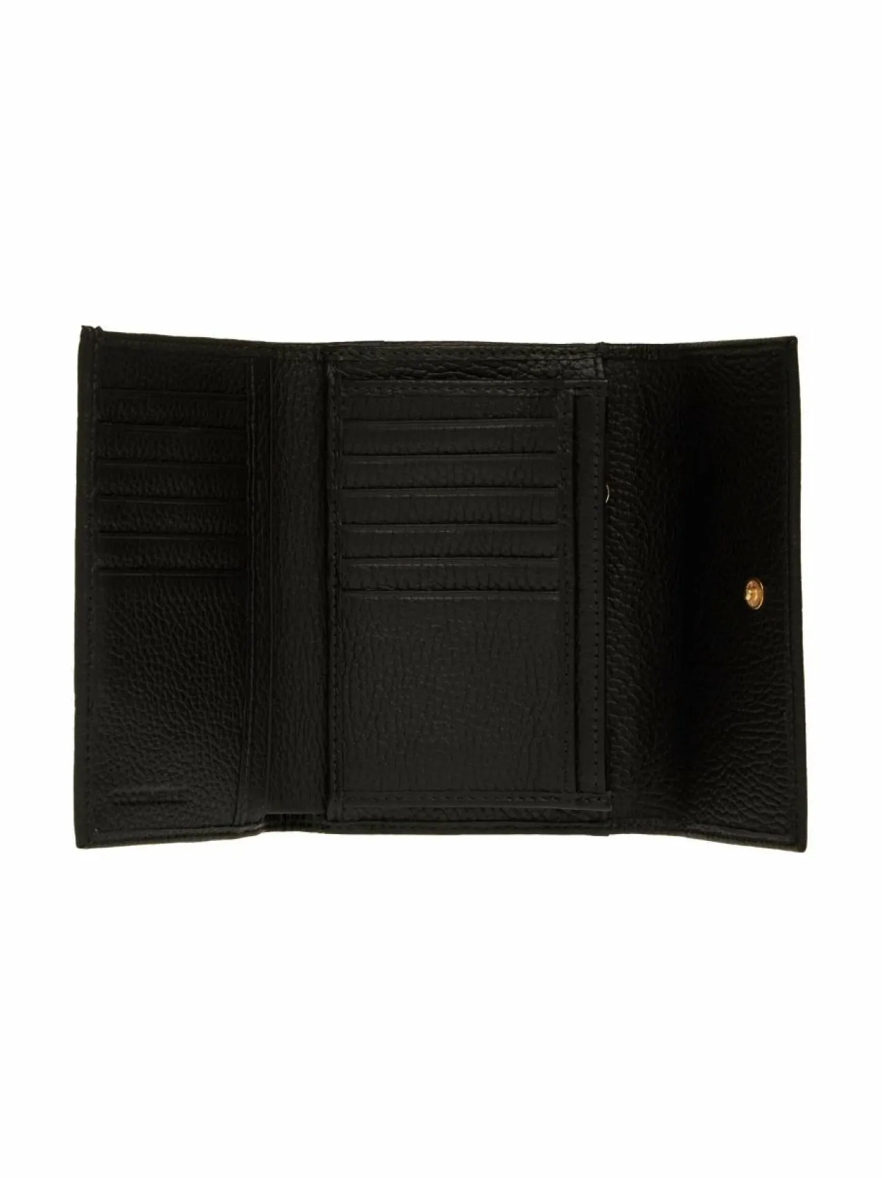 Lompakot & Kotelot<Coccinelle Metallic Soft Flap -nahkalompakko 001 NOIR