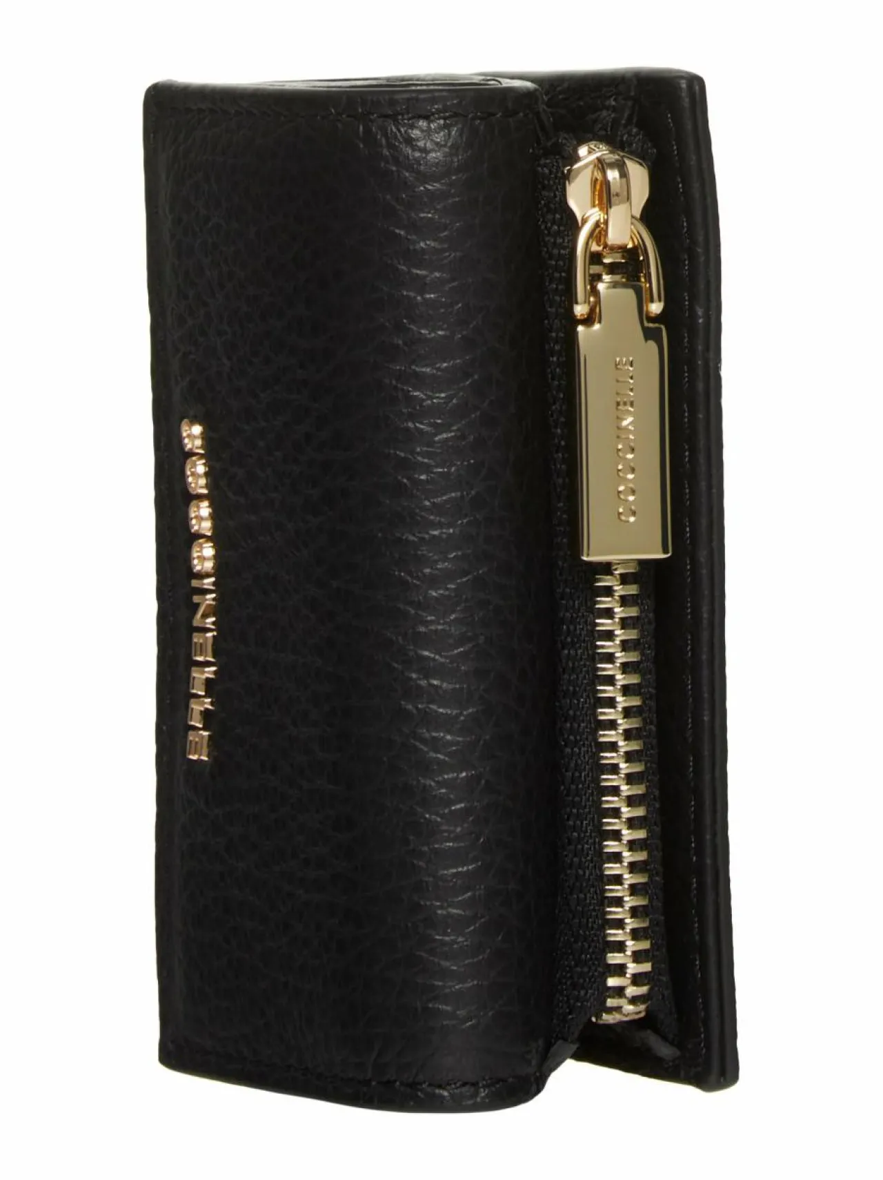 Lompakot & Kotelot<Coccinelle Metallic Soft S -nahkalompakko 001 NOIR