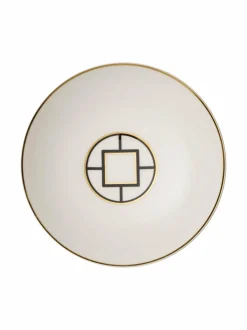 Lautaset & Kulhot<Villeroy & Boch MetroChic- syvä lautanen 22 cm BLACK MIX