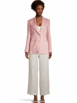 Bleiserit & Jakut<Max Mara Studio Micio-pellavableiseri 025 ROSA