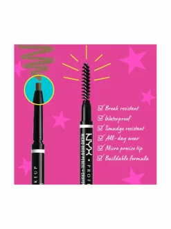 Silmät<NYX Professional Makeup Micro Brow Pencil -kulmakynä