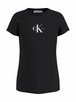 T-Paidat|T-Paidat<Calvin Klein Micro Monogram -paita BEH CK BLACK