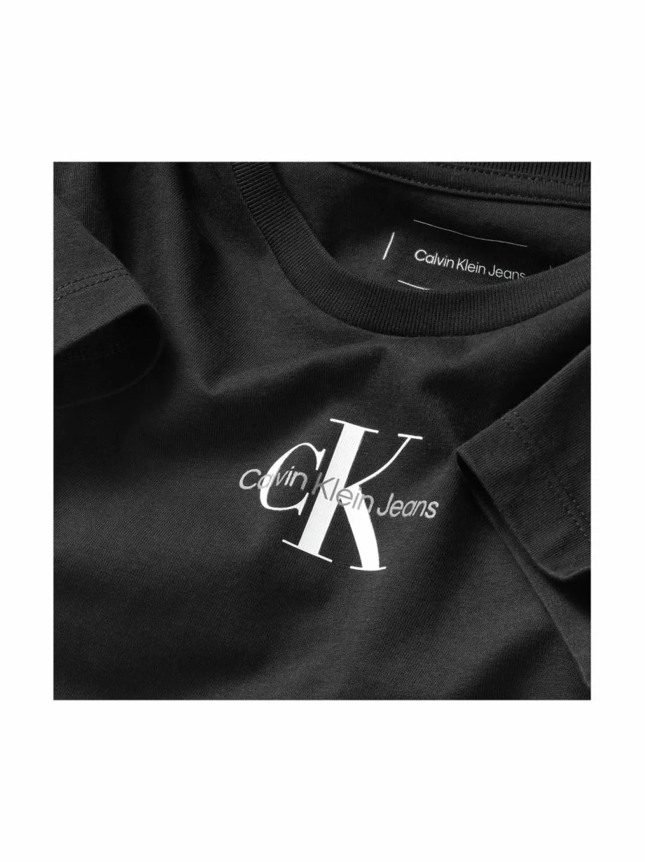 T-Paidat|T-Paidat<Calvin Klein Micro Monogram -paita BEH CK BLACK