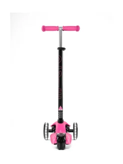 MICRO Potkulauta Maxi Plus LED-valoilla, pinkki^ Ulkolelut