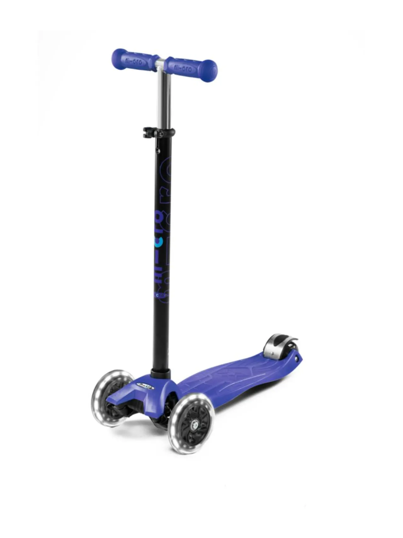 Ulkolelut<MICRO Potkulauta Maxi Plus LED-valoilla, sininen