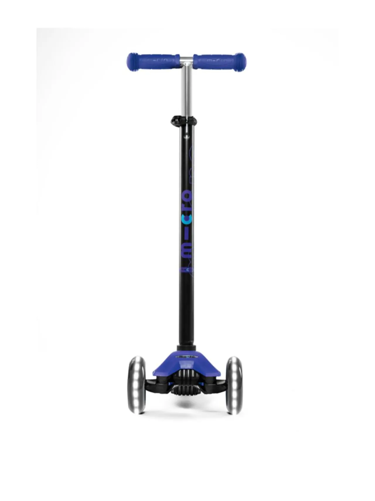 Ulkolelut<MICRO Potkulauta Maxi Plus LED-valoilla, sininen