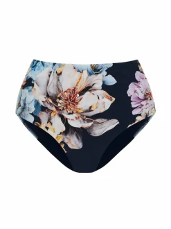 Uima-Asut<Marc & André Midnight Bloom High Waist -bikinialaosa BLUE/MILTI (BL6/MC0)