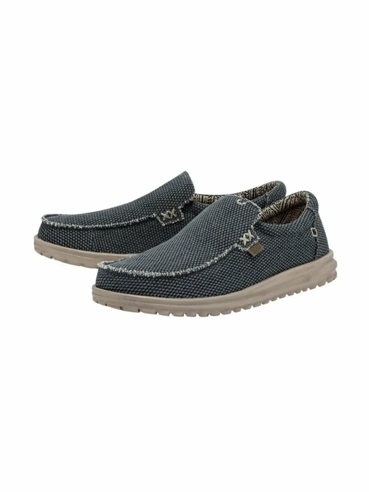 Tennarit & Sneakerit<HEYDUDE Mikka Braided -kangasmokassiinit 4NL DEEP BLUE