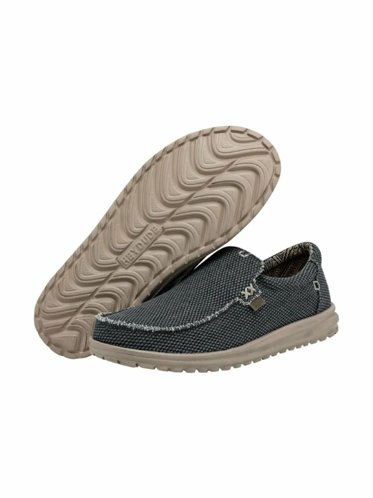 Tennarit & Sneakerit<HEYDUDE Mikka Braided -kangasmokassiinit 4NL DEEP BLUE