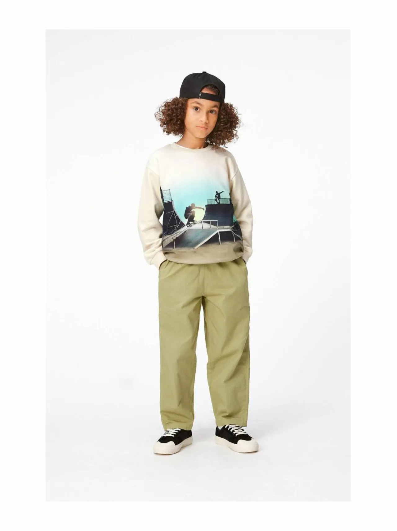 Colleget & Hupparit|Colleget & Hupparit<Molo Miksi-collegepaita 3571 BACKLIT HALFPIPE
