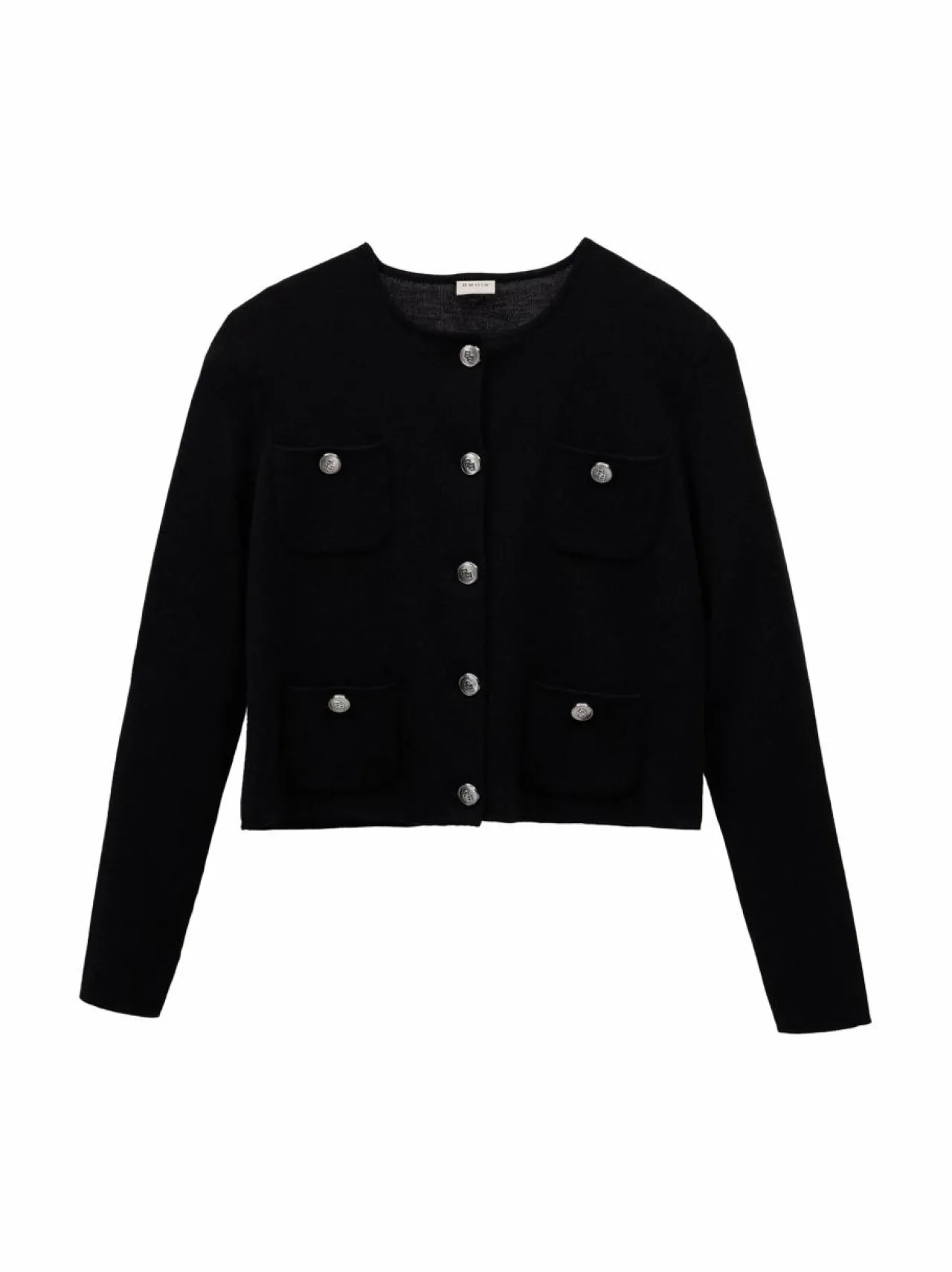 Neuleet<BMuir Milano-neuletakki 990 BLACK