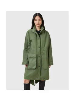 Takit<All Saints Milla Bird -parkatakki KHAKI GREEN