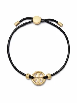 Korut<Tory Burch Miller Slider -rannekoru TORY GOLD / BLACK