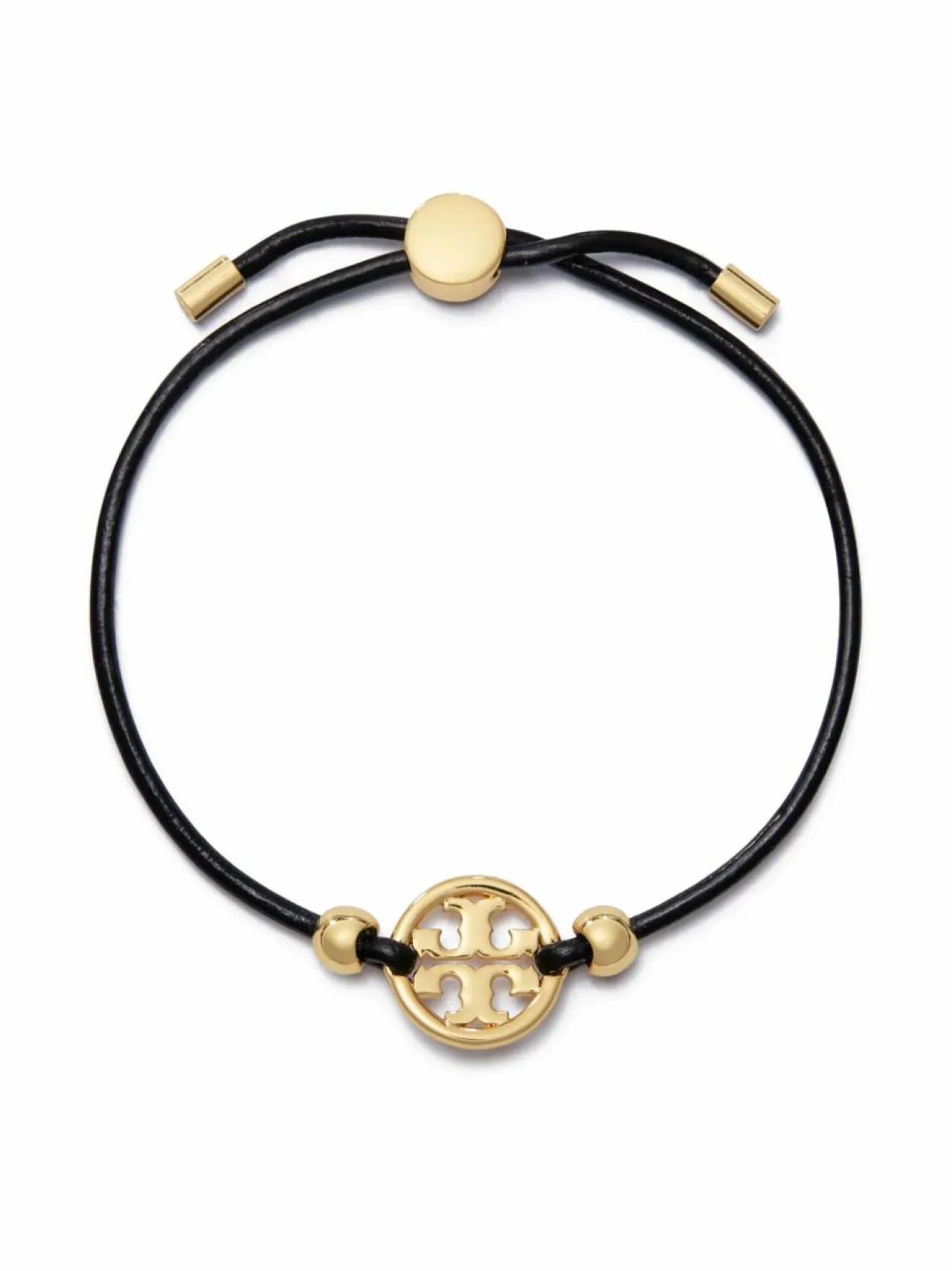 Korut<Tory Burch Miller Slider -rannekoru TORY GOLD / BLACK
