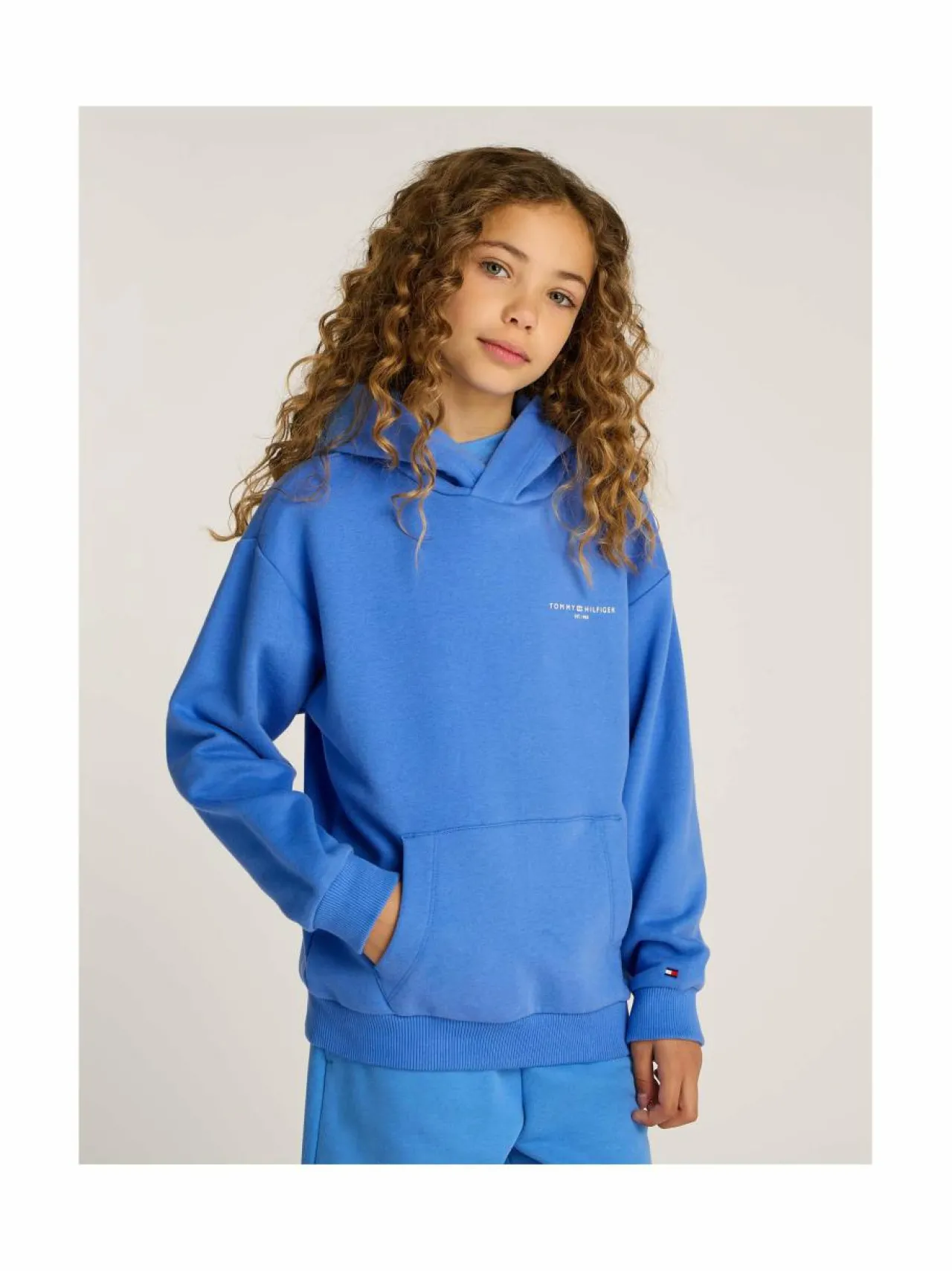 Colleget & Hupparit|Colleget & Hupparit<Tommy Hilfiger Mimi Logo -huppari C30 BLUE SPELL