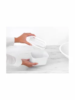Kylpyhuonetarvikkeet<Brabantia MindSet-roska-astia WHITE