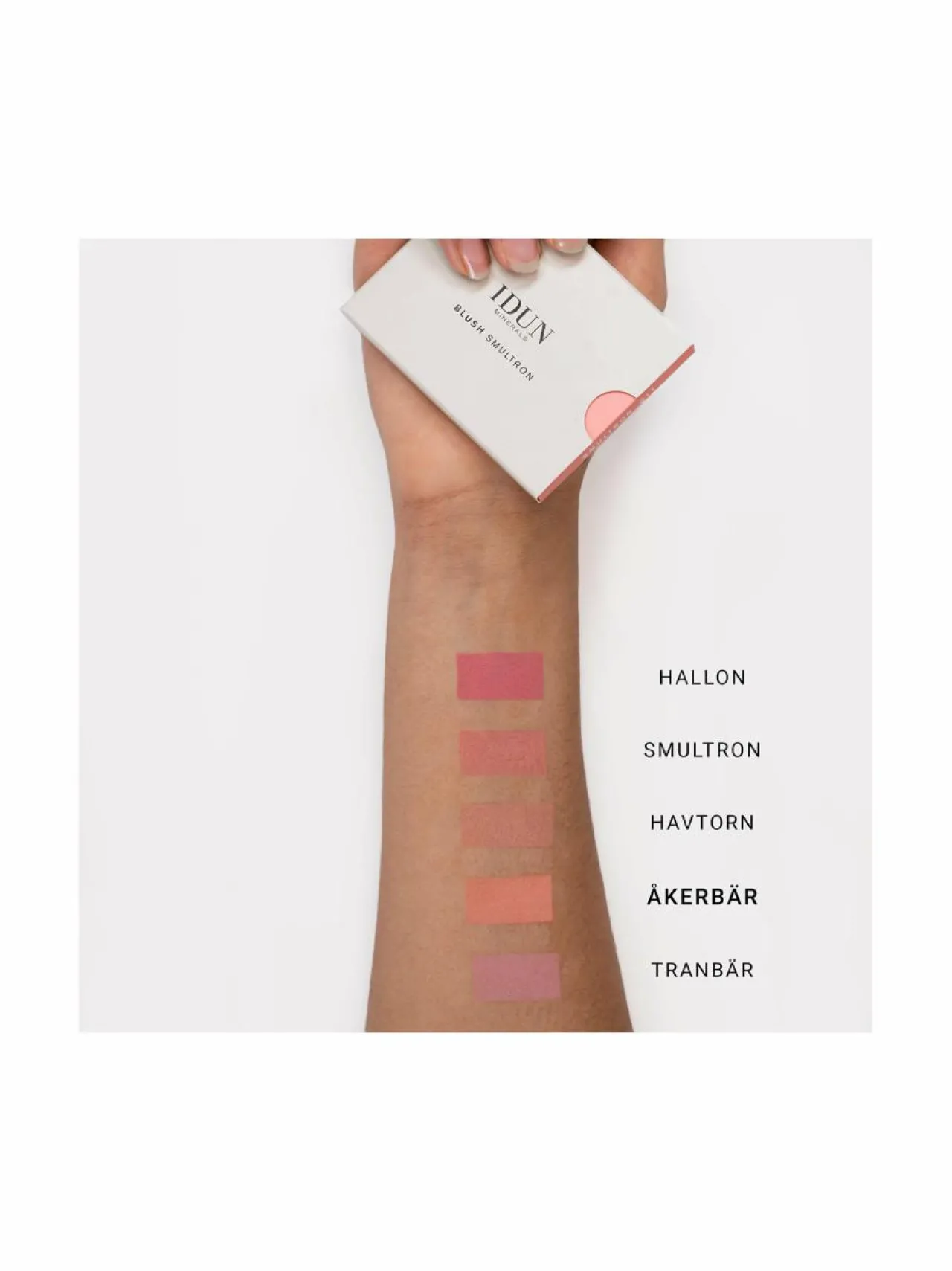 Idun Minerals Mineral Blush -poskipuna^ Meikit