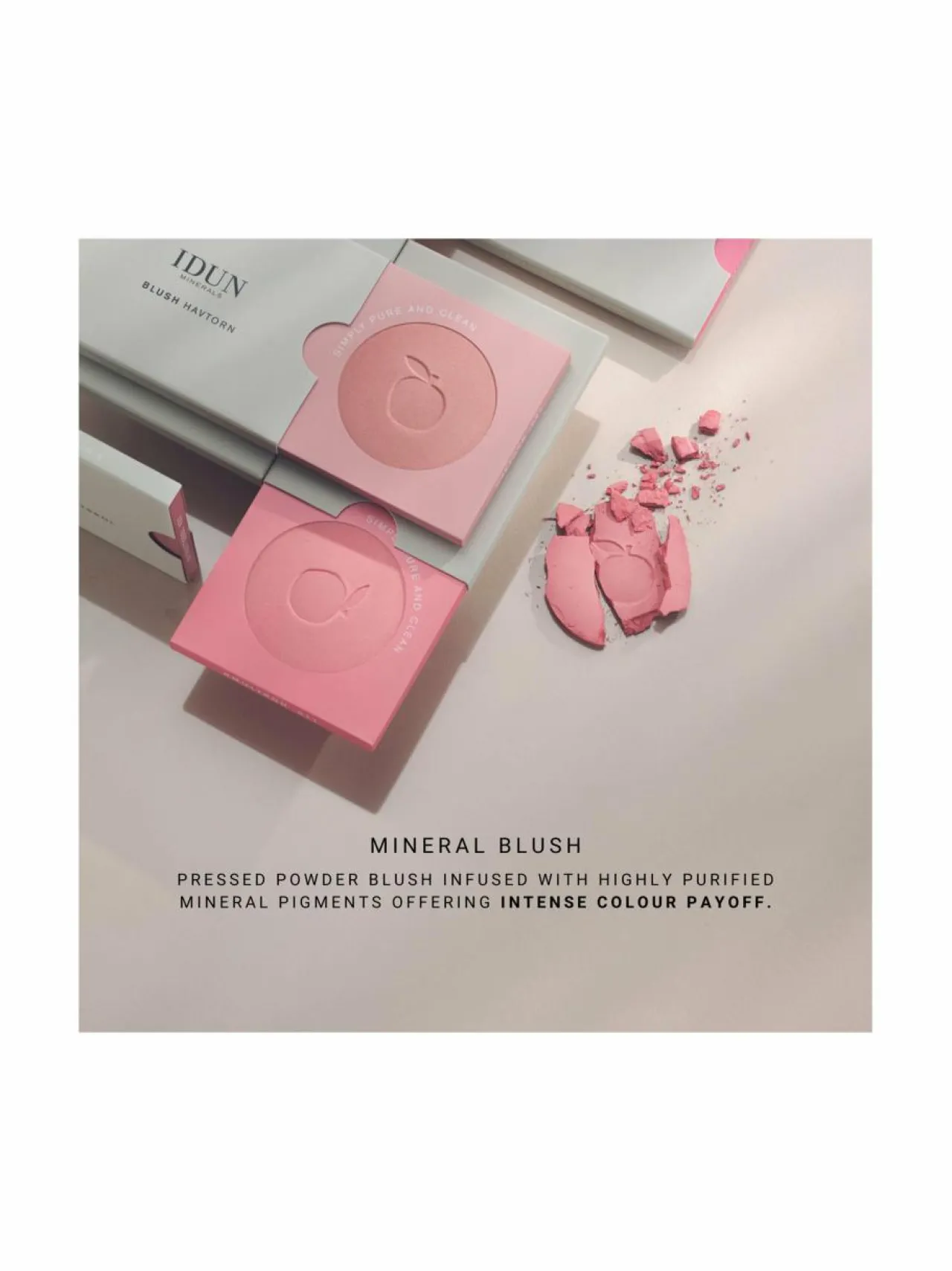Idun Minerals Mineral Blush -poskipuna^ Meikit