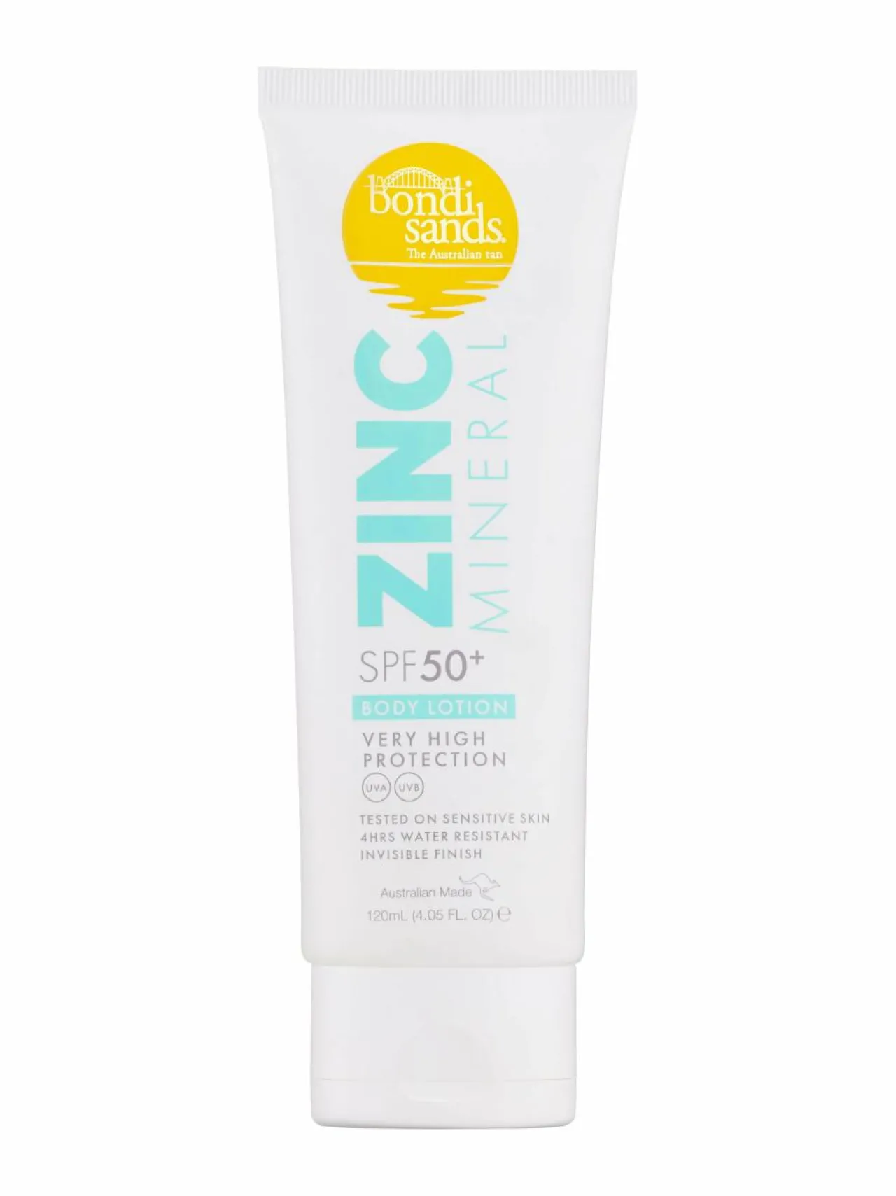 Aurinkotuotteet<Bondi Sands Mineral Body Lotion SPF50+ -aurinkovoide vartalolle