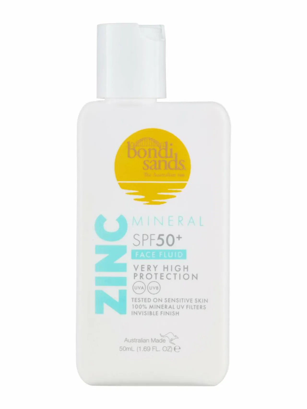 Bondi Sands Mineral Face Fluid SPF50+ -aurinkovoide kasvoille^ Aurinkotuotteet