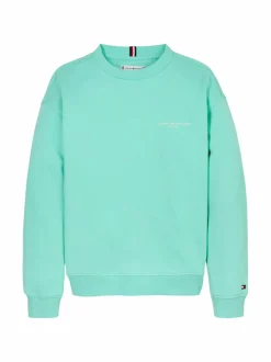 Colleget & Hupparit|Colleget & Hupparit<Tommy Hilfiger Mini Corp C-Neck -collegepaita L6Z MENTHOL