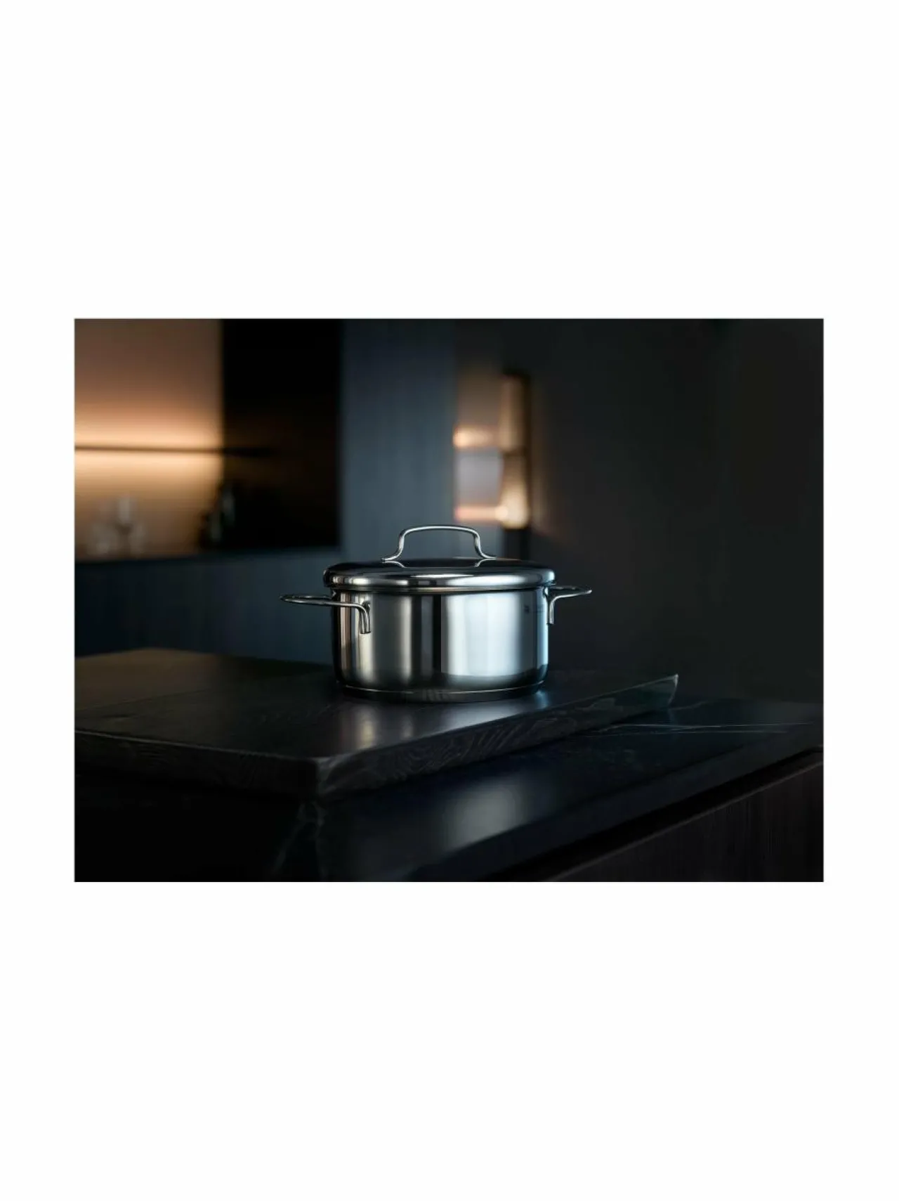 Keitto- & Paistoastiat<WMF Mini -kattila kannella, 1,5L SILVER