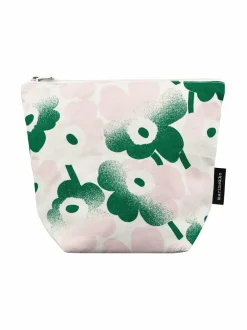 Kylpyhuonetarvikkeet<Marimekko Mini Unikko Häivähdys Kaje -kosmetiikkalaukku 136 OFF WHITE, LT.PINK, GREEN
